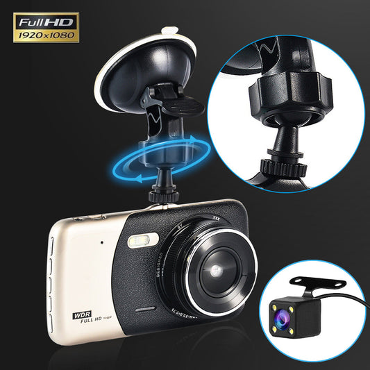 1080P Dual Dash Cam Front and Rear Motion Detection Loop Recording Car Camera