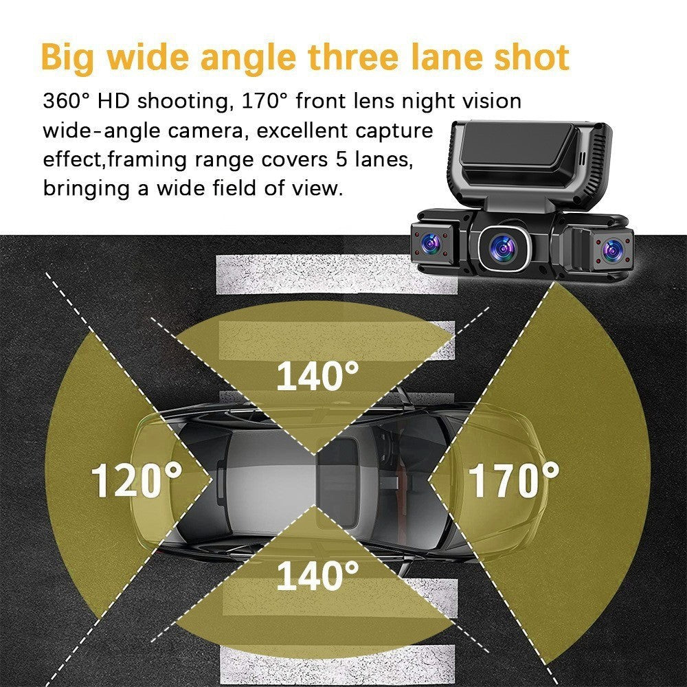 WiFi 4-Channel 1080P Dash Cam Front Cabin Side Rear Camera with 32GB Card – product detail image 7