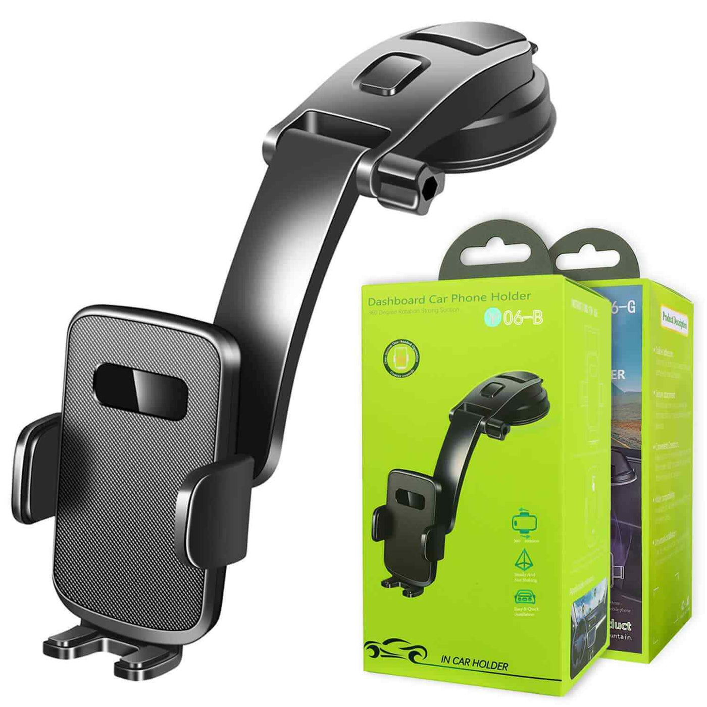 Universal Car Phone Stand Dashboard Hands Free Car Mount Phone Holder
